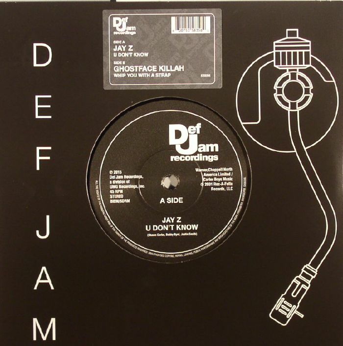 JAY Z/GHOSTFACE KILLAH - U Don't Know (Record Store Day 2015)