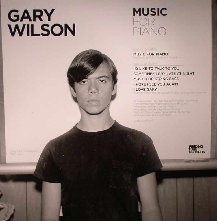 wilson, gary - music for piano