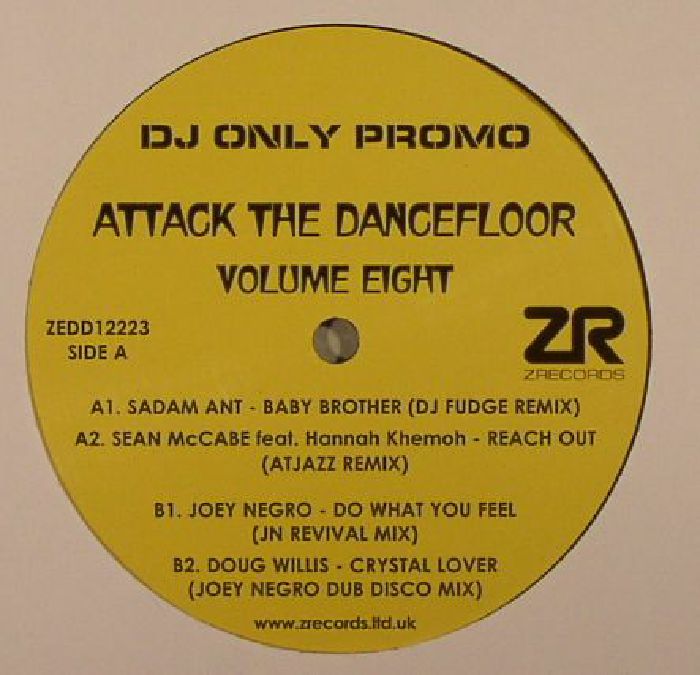 SADAM ANT/SEAN McCABE/JOEY NEGRO/DOUG WILLIS - Attack The Dancefloor Volume Eight