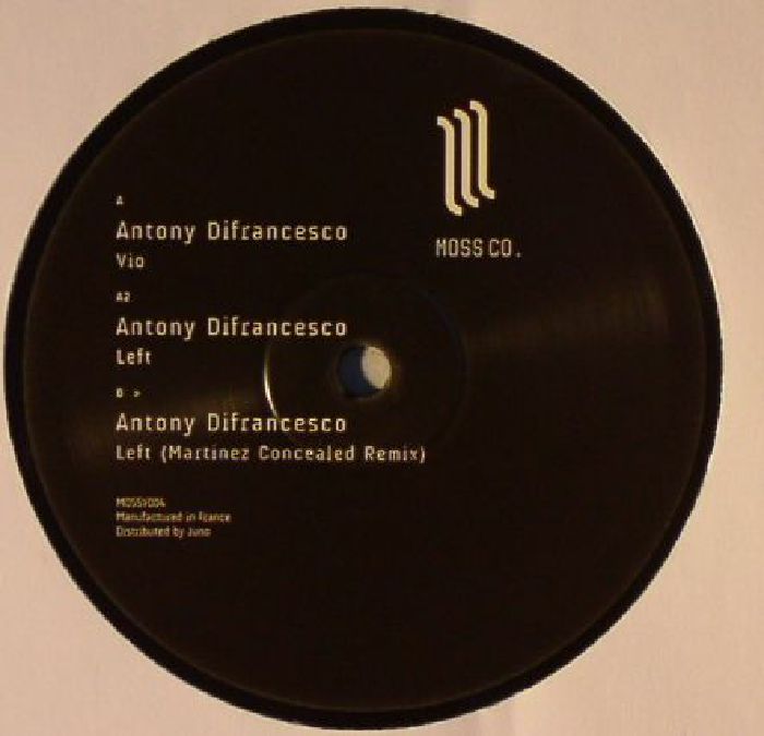 DIFRANCESCO, Antony - Vio EP