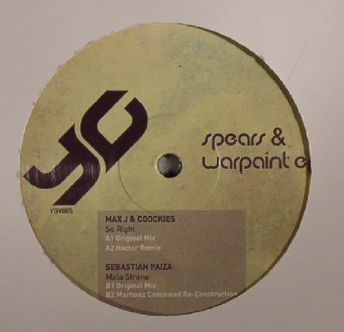 MAX J/COOCKIES/SEBASTIAN PAIZA - Spears & Warpaint EP