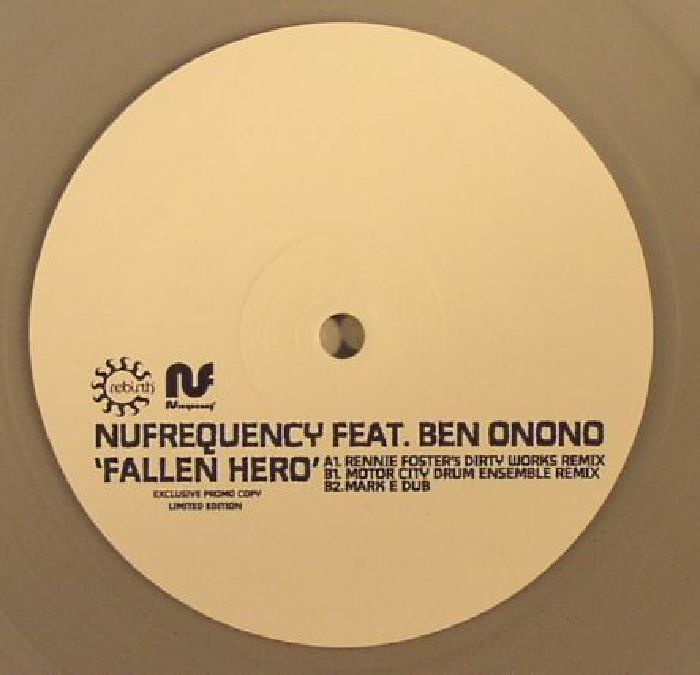 NUFREQUENCY feat BEN ONONO - Fallen Hero (Record Store Day 2015)