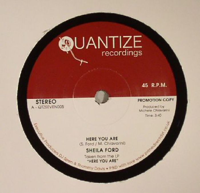 FORD, Sheila - Here You Are (Record Store Day 2015)