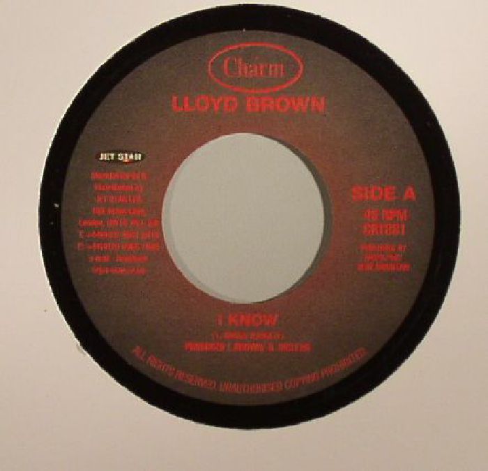 BROWN, Lloyd/RASITES - I Know/Kinky