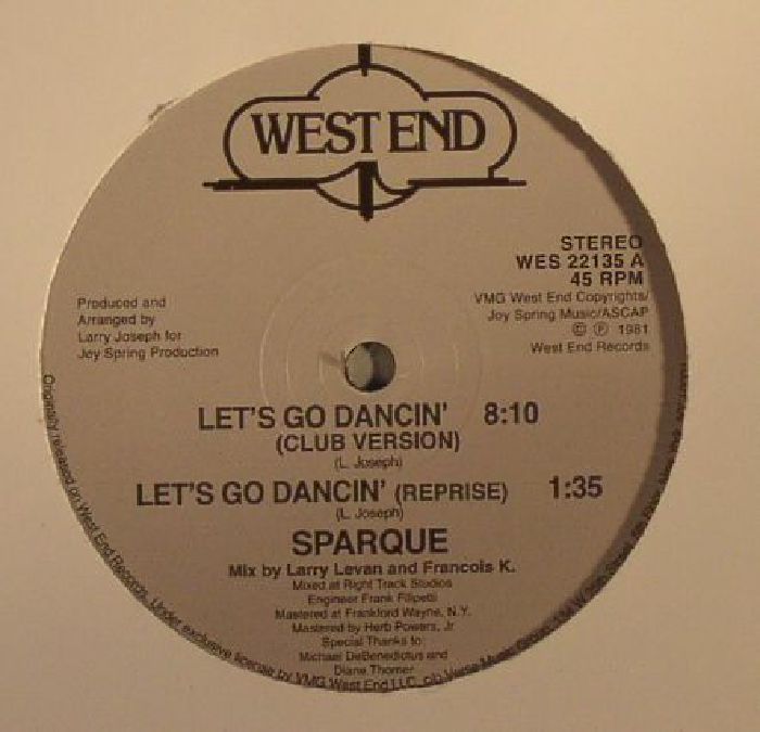 SPARQUE - Let's Go Dancin'