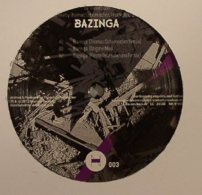 BOON, Daniel - Bazinga EP
