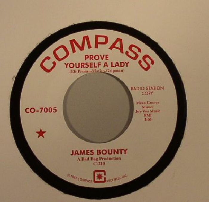 BOUNTY, James - Prove Yourself A Lady