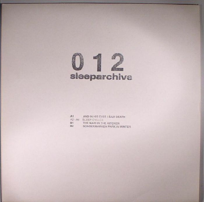 SLEEPARCHIVE - And In His Eyes I Saw Death