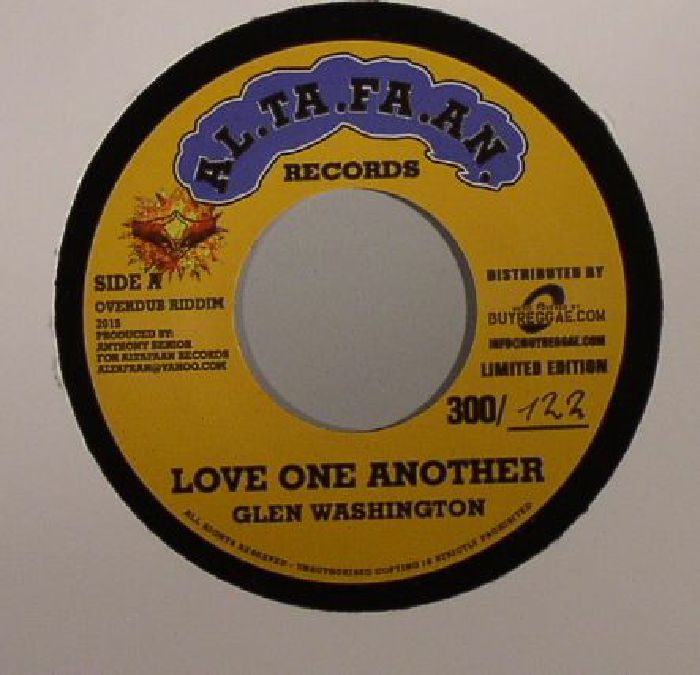 WASHINGTON, Glen/BOB ANDY/MARK WONDER - Love One Another