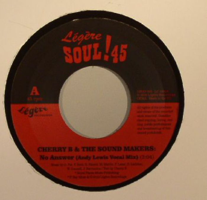 CHERRY B & THE SOUNDMAKERS - No Answer