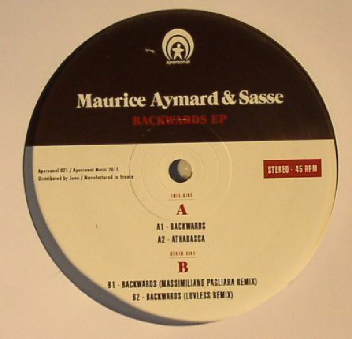 SASSE & MAURICE AYMARD - Backwards EP