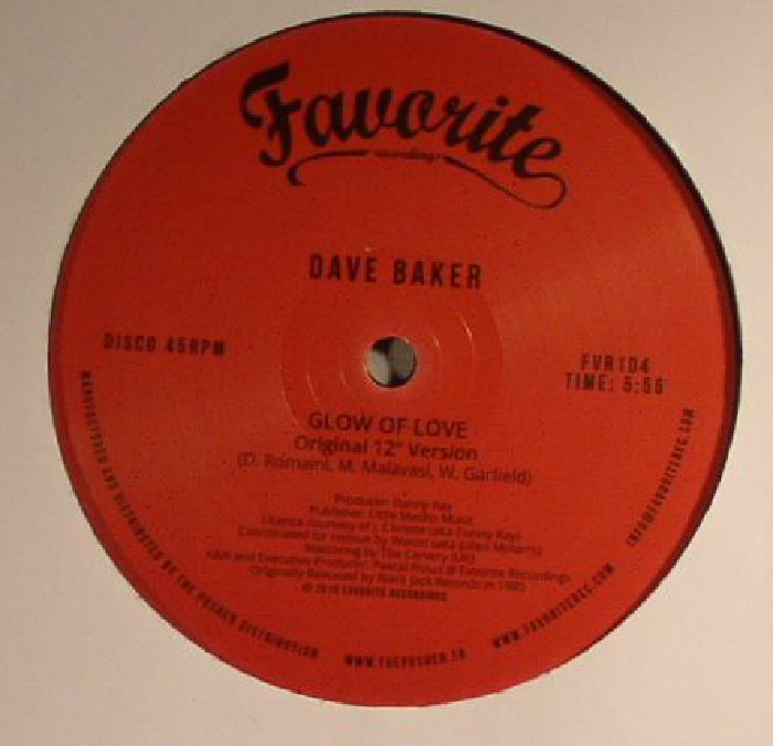 BAKER, David - Glow Of Love (remastered)