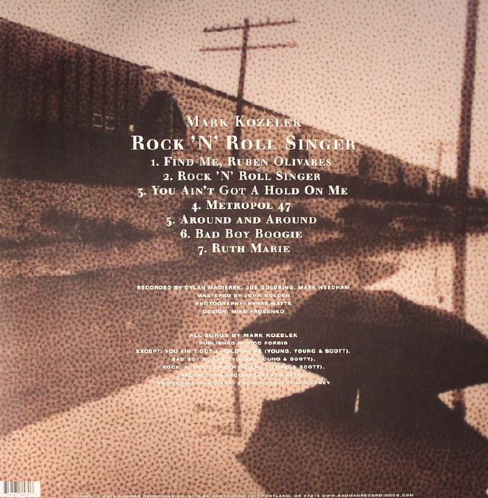 KOZELEK, Mark - Rock N Roll Singer