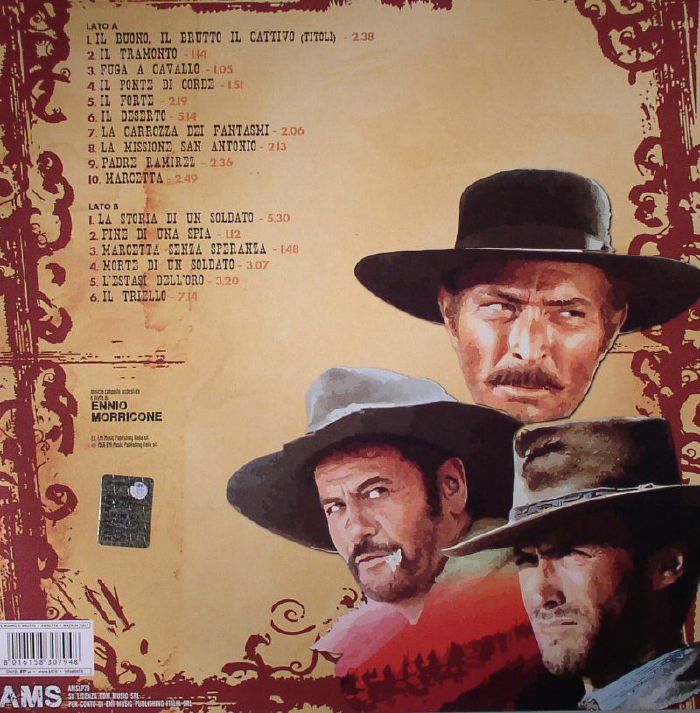 Ennio MORRICONE The Good The Bad & The Ugly (Soundtrack) vinyl at Juno Records.