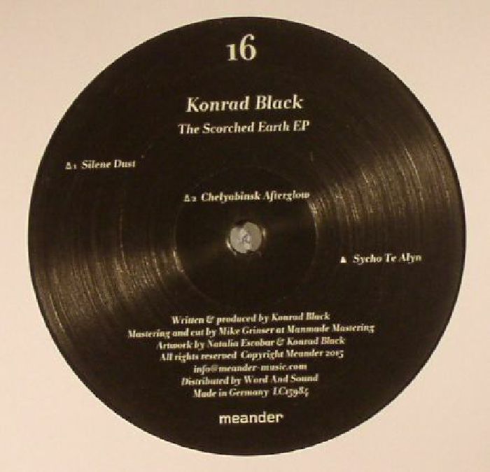 KONRAD BLACK - The Scorched Earth EP