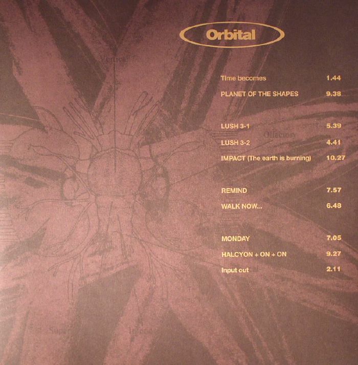 ORBITAL - Orbital 2 (Brown Album)