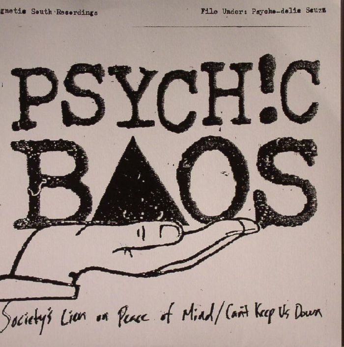 PSYCHIC BAOS - Society's Lien On Peace Of Mind/Can't Keep Us Down