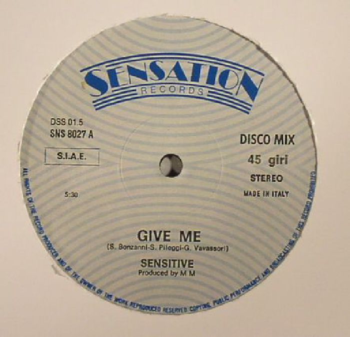SENSITIVE - Give Me (remastered)