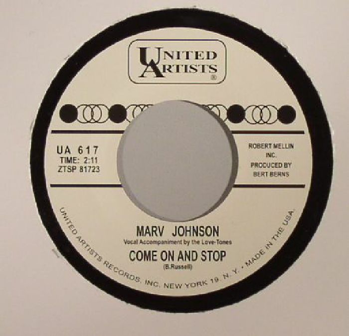 JOHNSON, Marv - Come On & Stop