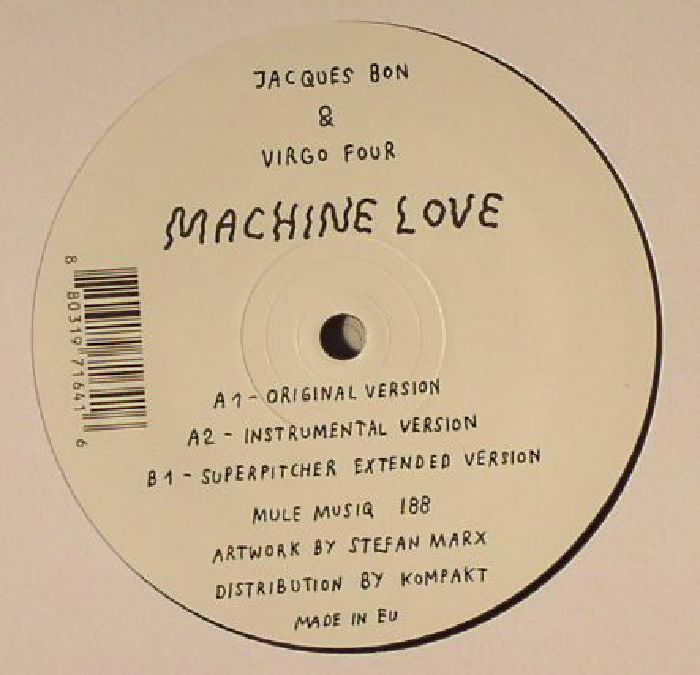 BON, Jacques/VIRGO FOUR - Machine Love