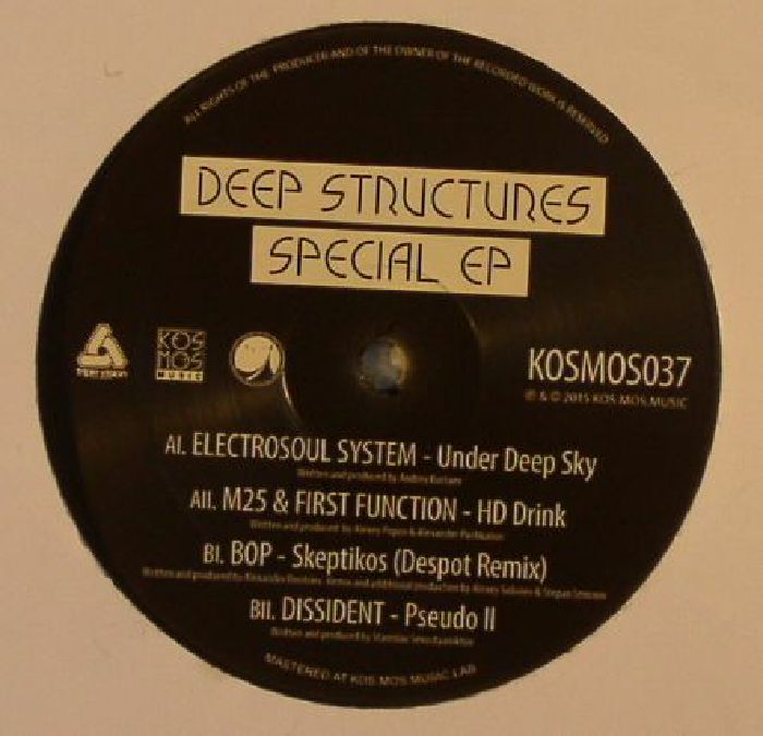 ELECTROSOUL SYSTEM/M25/FIRST FUNCTION/BOP/DISSIDENT - Deep Structures Special EP