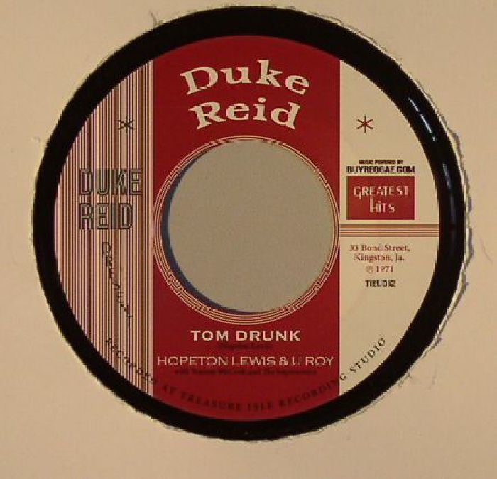 Hopeton Lewis | U Roy | Herman Marquis – Tom Drunk vinyl cover
