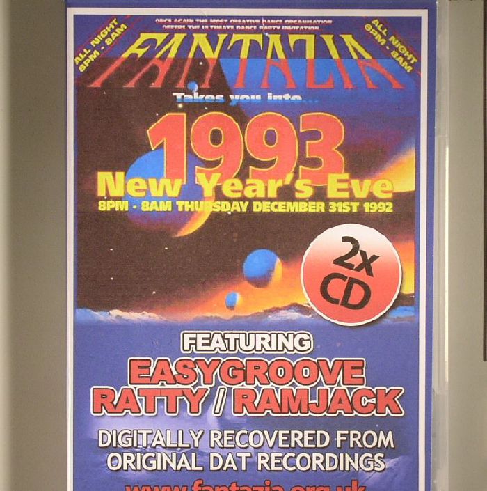 EASYGROOVE/RATTY/RAMJACK - New Years Eve 1993 8pm-8am Thursday December 31st 1992