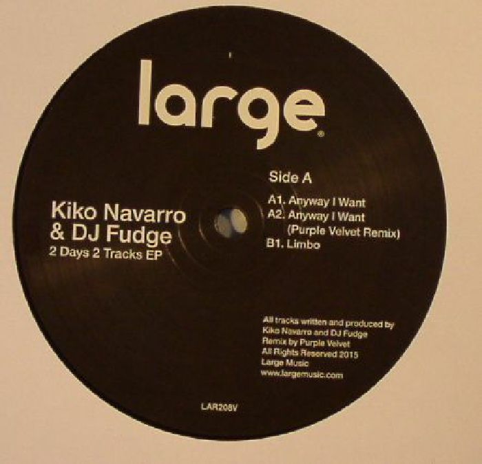 NAVARRO, Kiko/DJ FUDGE - 2 Days 2 Tracks EP