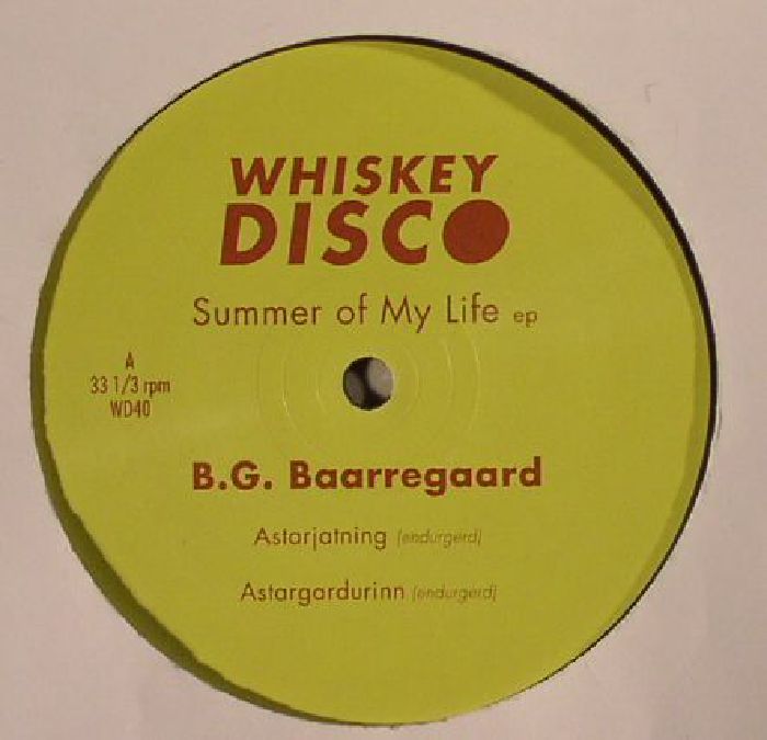 BAARREGAARD, BG/CLOSED PARADISE - Summer Of My Life EP