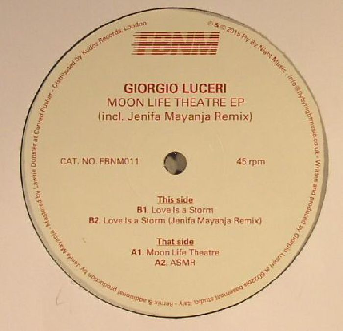 LUCERI, Giorgio - Moon Life Theatre EP