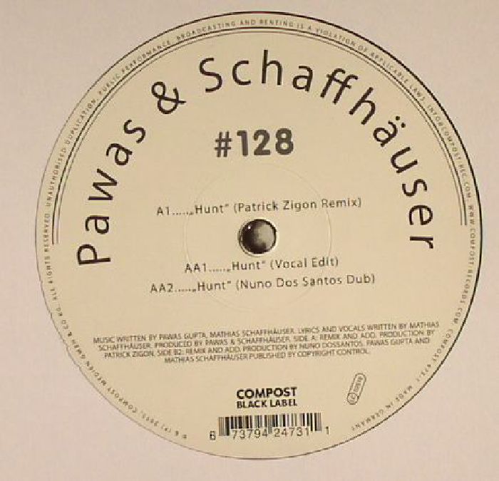 PAWAS/SCHAFFHAUSER - Compost Black Label #128