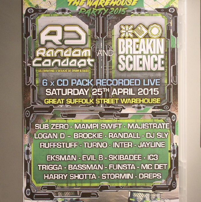 VARIOUS - Random Concept & Breakin Science: The Warehouse Party 2015