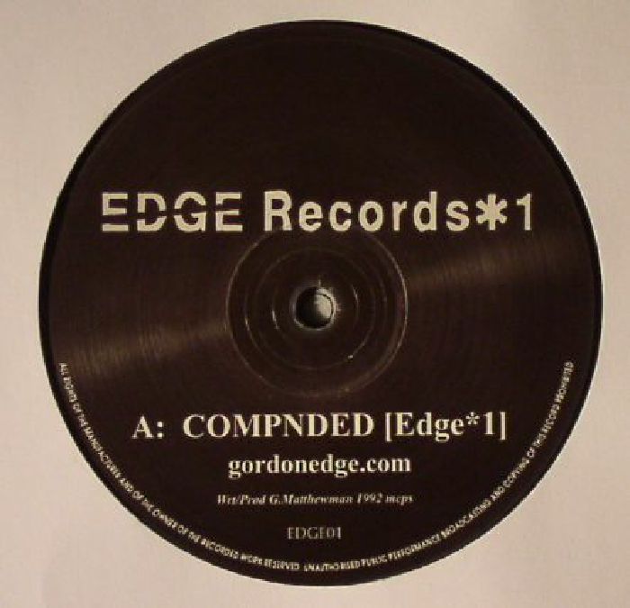EDGE, Gordon - Compnded (Edge Records *1)