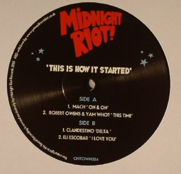 MACH/ROBERT OWENS/YAM WHO?/CLANDESTINO/ELI ESCOBAR - This Is How It Started Vol 4