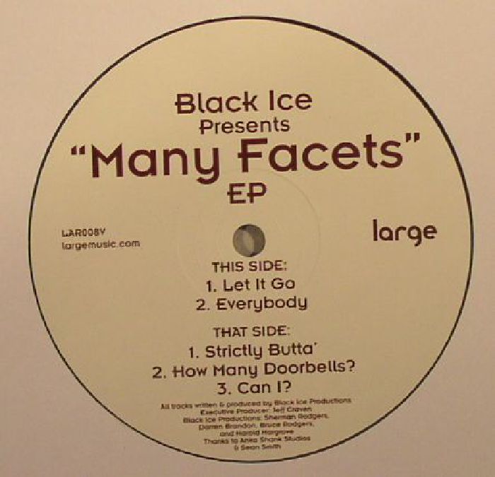 BLACK ICE - Many Facets EP
