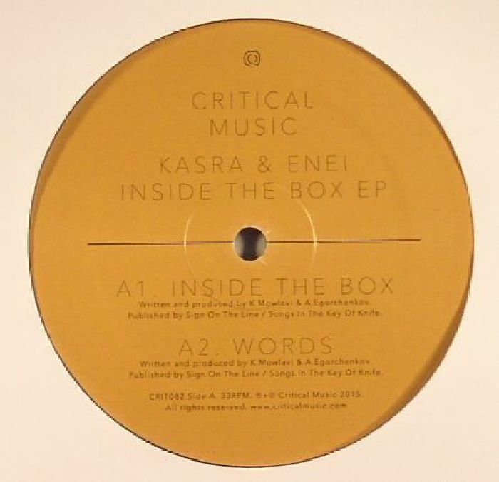 KASRA/ENEI/DRS - Inside The Box EP