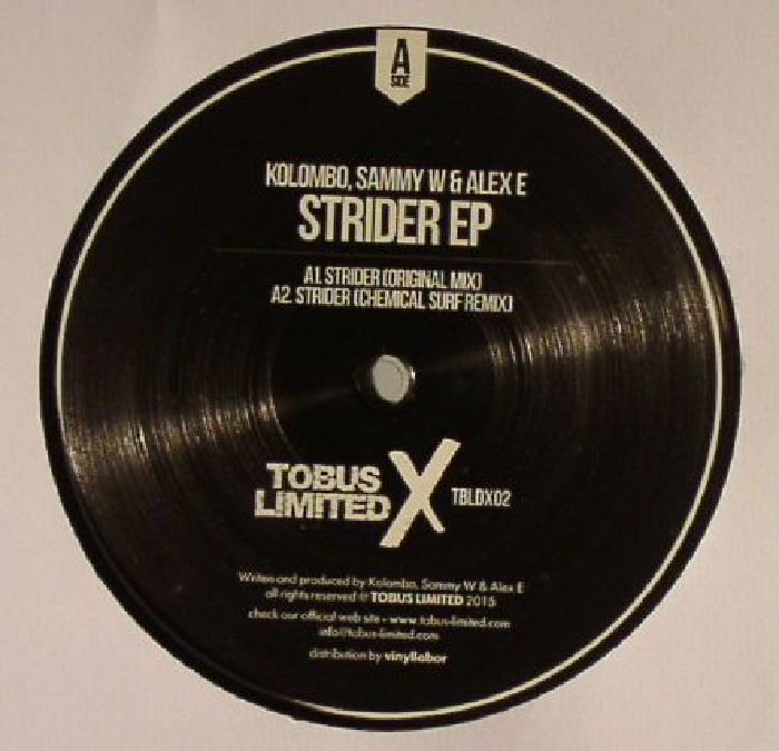 KOLOMBO/SAMMY W/ALEX E - Strider EP