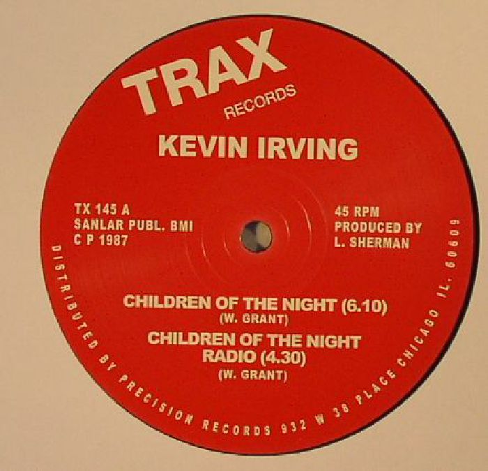 IRVING, Kevin - Children Of The Night