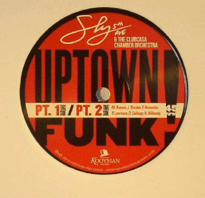 SLY 5TH AVE/THE CLUBCASA CHAMBER ORCHESTRA - Uptown Funk Pt 1 & Pt 2