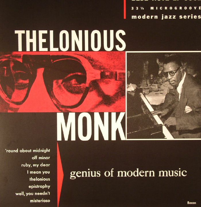 MONK, Thelonious - Genius Of Modern Music