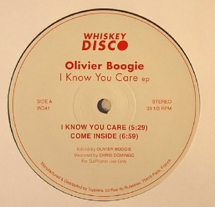 BOOGIE, Olivier - I Know You Care EP