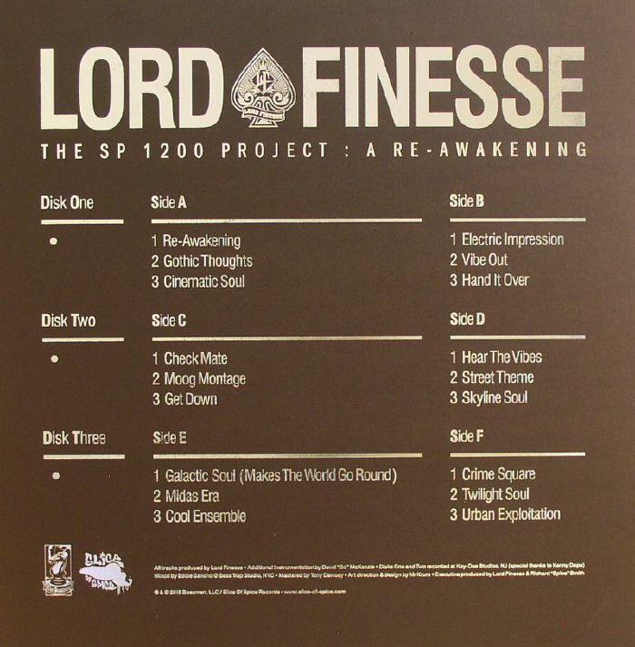 LORD FINESSE - The SP 1200 Project: A Re Awakening (Deluxe Redux)