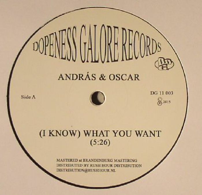 ANDRAS & OSCAR - (I Know) What You Want