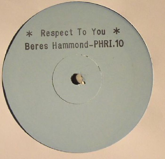HAMMOND, Beres - Respect To You