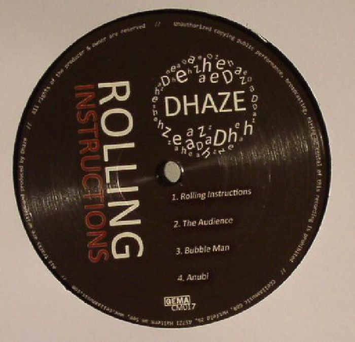 DHAZE - Rolling Instructions