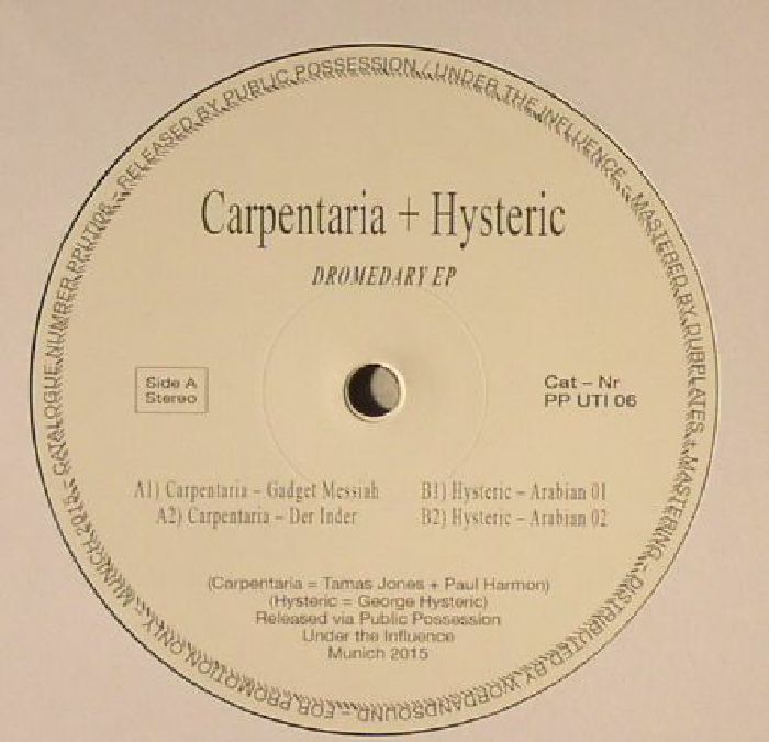 CARPENTARIA/HYSTERIC - Dromedary EP