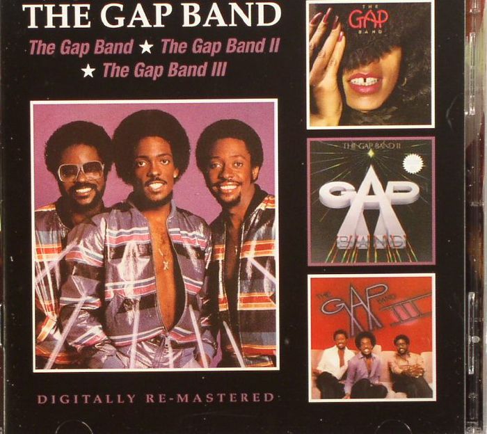 GAP BAND, The - The Gap Band/The Gap Band II/The Gap Band III