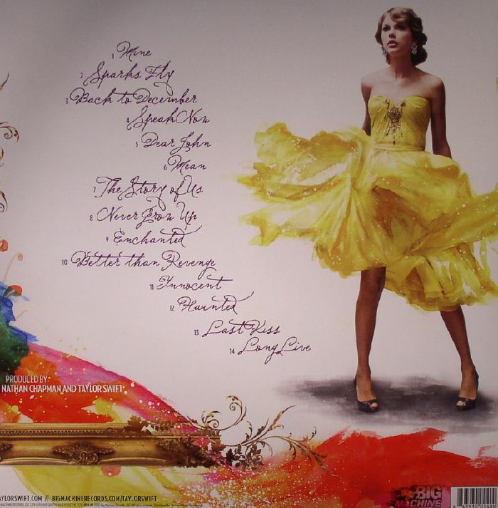 SWIFT, Taylor - Speak Now