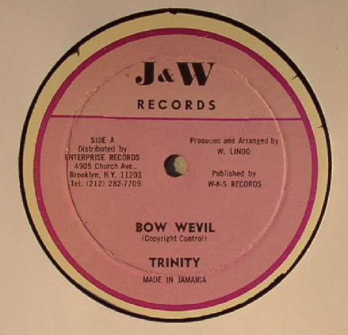 TRINITY/I LINDO - Bow Wevil (warehouse find: slight sleeve wear)