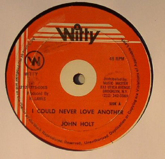 HOLT, John - I Could Never Love Another (warehouse find: slight sleeve wear)